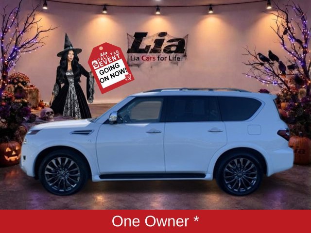 Used 2021 Nissan Armada Platinum w/ Captain's Chairs Package AWD/4WD image 2