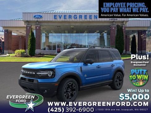 New 2025 Ford Bronco Sport Outer Banks w/ Outer Banks Tech Package+ AWD/4WD image 1