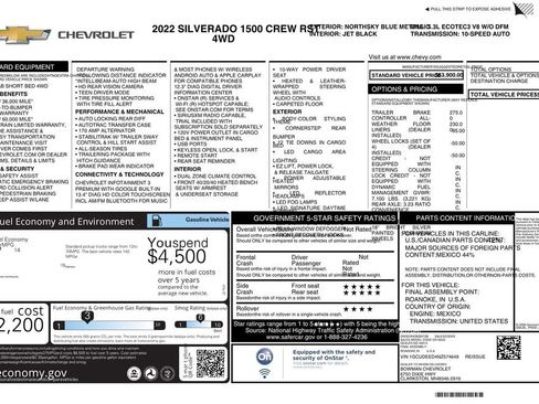 Used 2022 Chevrolet Silverado 1500 RST AWD/4WD image 10