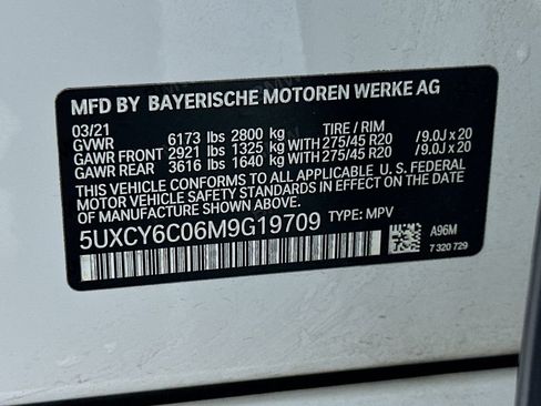 Used 2021 BMW X6 xDrive40i w/ M Sport Package AWD/4WD image 33