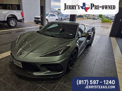 Used 2024 Chevrolet Corvette Stingray Preferred Cpe w/ Stealth Interior Trim Package RWD image 1