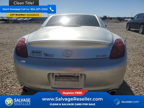 Used 2004 Lexus SC 430 Convertible image 8