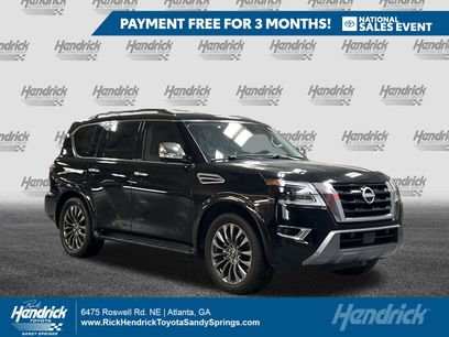 Used 2024 Nissan Armada Platinum w/ Captain's Chairs Package