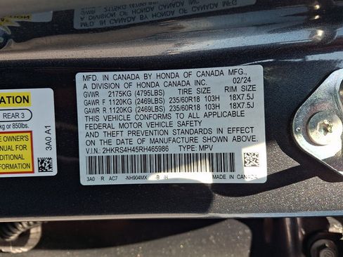 Certified 2024 Honda CR-V EX image 29