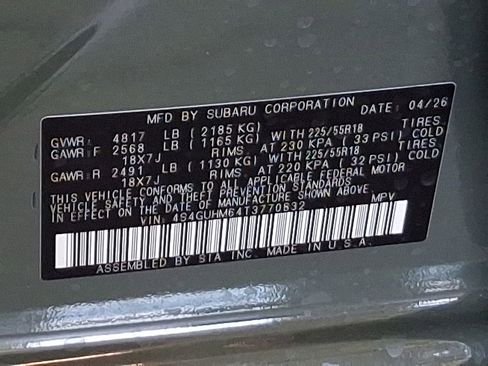 New 2026 Subaru Crosstrek 2.5i Limited AWD/4WD image 14