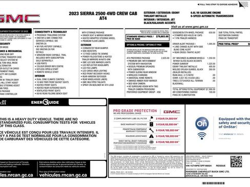 Used 2023 GMC Sierra 2500 AT4 image 1