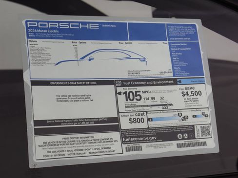New 2026 Porsche Macan Electric RWD image 25