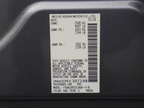 Used 2018 Nissan Leaf SV w/ SV Technology Package FWD image 31