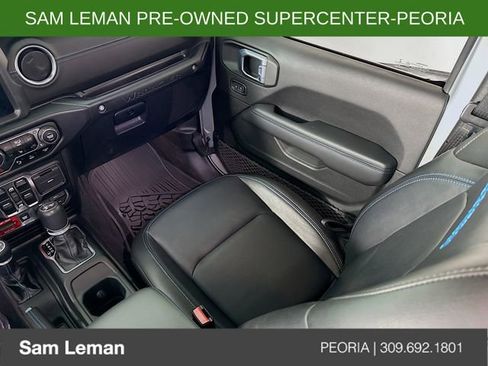 Used 2023 Jeep Wrangler Unlimited Rubicon 4xe w/ Steel Bumper Group image 23