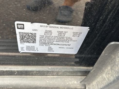 Used 2022 Chevrolet Traverse RS w/ LPO, Floor Liner Package FWD image 20