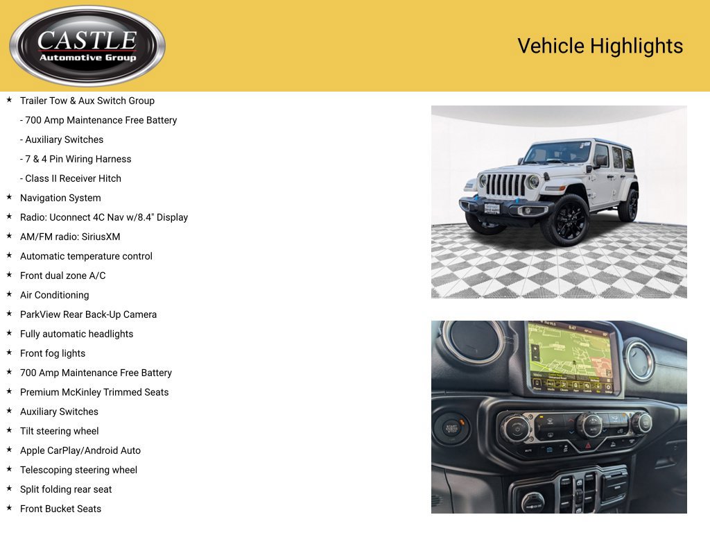 Used 2023 Jeep Wrangler Unlimited Sahara AWD/4WD image 4