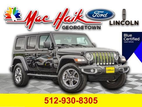 Used 2022 Jeep Wrangler Unlimited Sahara w/ Cold Weather Group image 1
