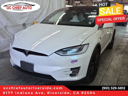 Used 2019 Tesla Model X Long Range AWD/4WD image 1