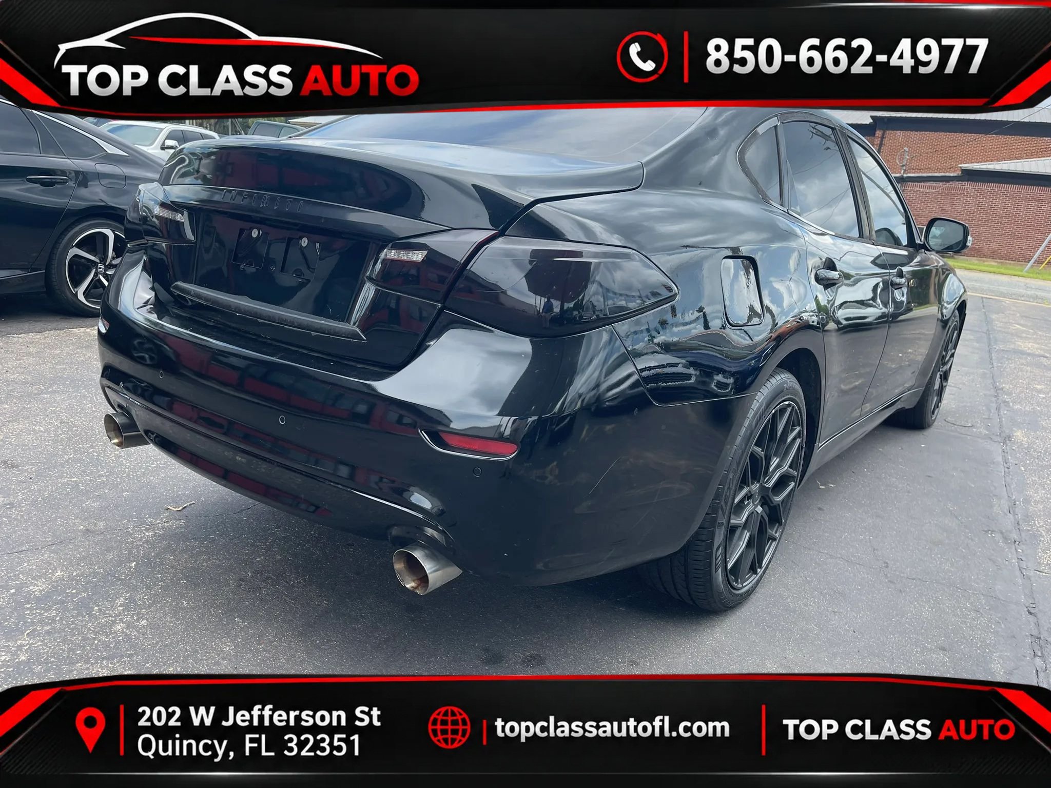 Used 2018 INFINITI Q70 Luxe w/ Sport Package RWD image 4