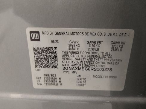 Used 2024 Chevrolet Equinox RS w/ RS Leather Package image 33