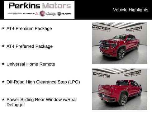 Used 2025 GMC Sierra 1500 AT4 w/ AT4 Premium Package AWD/4WD image 7