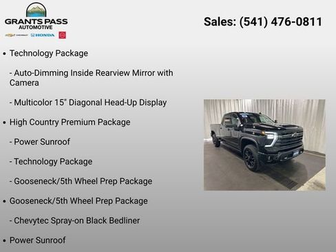 Certified 2026 Chevrolet Silverado 3500 High Country w/ High Country Premium Package AWD/4WD image 6