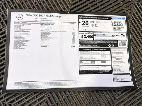 New 2026 Mercedes-Benz GLC 300 4MATIC image 18