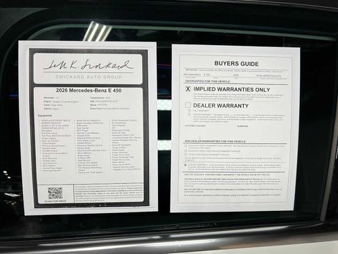 Certified 2026 Mercedes-Benz E 450 4MATIC All-Terrain Wagon image 45