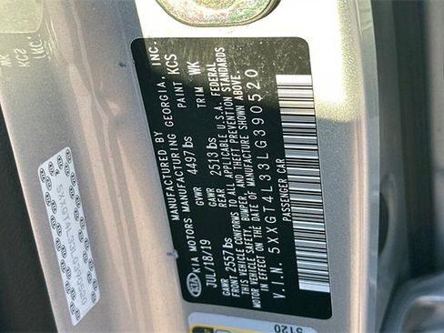 Used 2020 Kia Optima LX image 29