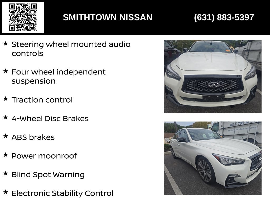 Used 2023 INFINITI Q50 Sensory AWD/4WD image 9