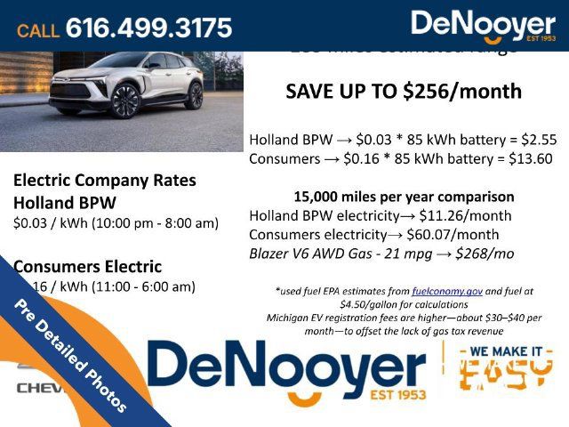 Used 2024 Chevrolet Blazer EV LT AWD/4WD image 2