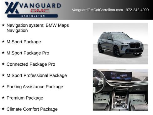 Used 2025 BMW X7 xDrive40i w/ M Sport Package AWD/4WD image 6