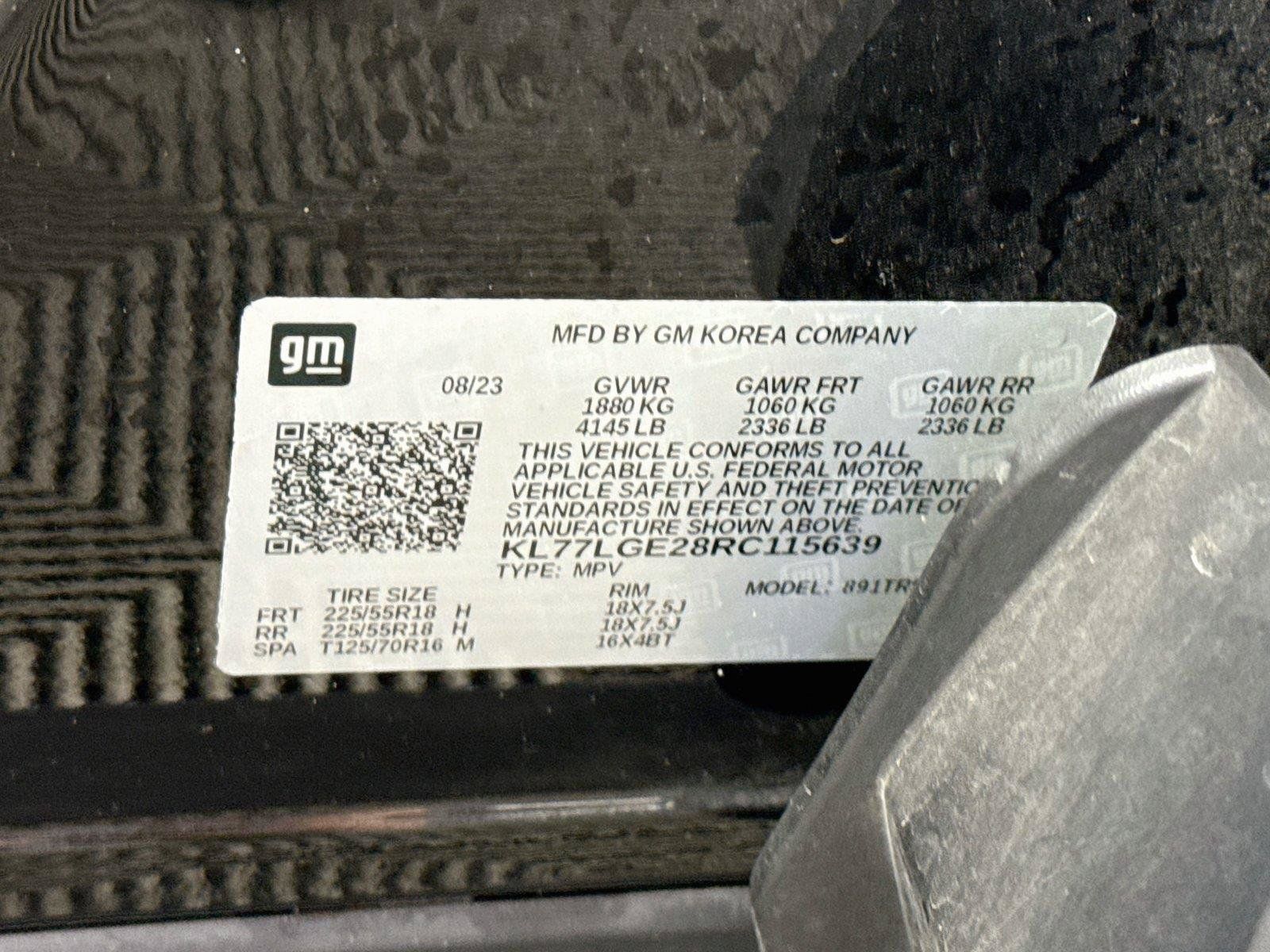 Used 2024 Chevrolet Trax RS w/ Driver Confidence Package FWD image 23