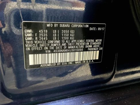 Used 2018 Subaru Legacy 2.5i Limited AWD/4WD image 36
