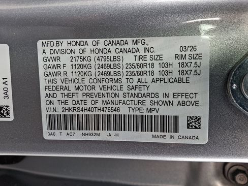Used 2026 Honda CR-V EX image 27