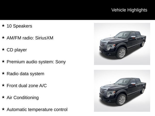 Used 2014 Ford F150 Platinum RWD image 11
