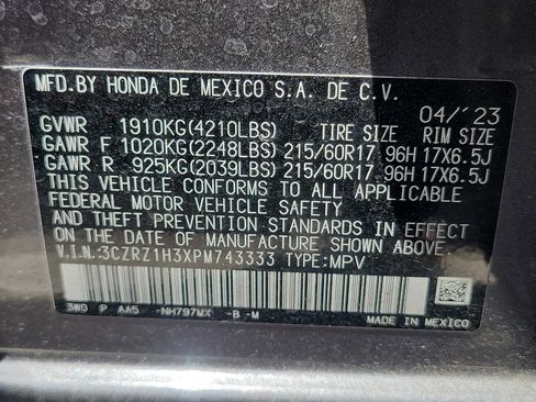 Used 2023 Honda HR-V LX image 30
