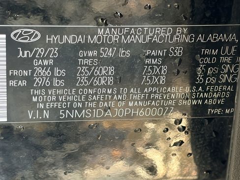 Used 2023 Hyundai Santa Fe SE AWD/4WD image 26