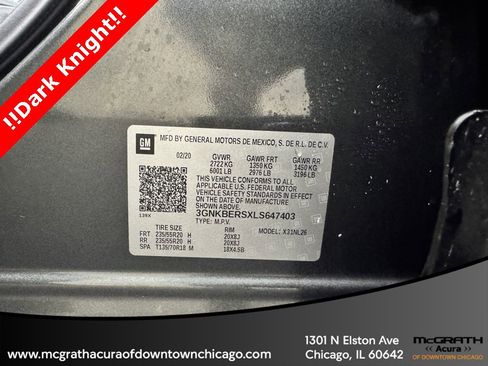 Used 2020 Chevrolet Blazer RS w/ LPO, Floor Liner Package image 11