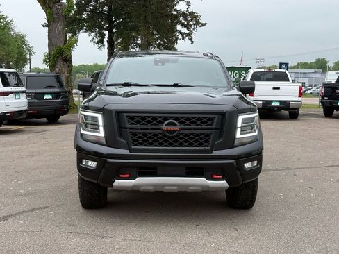 Used 2021 Nissan Titan PRO-4X w/ Off Road Protection Package AWD/4WD image 3
