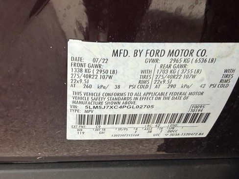 Certified 2023 Lincoln Aviator Reserve w/ Equipment Group 201A image 32