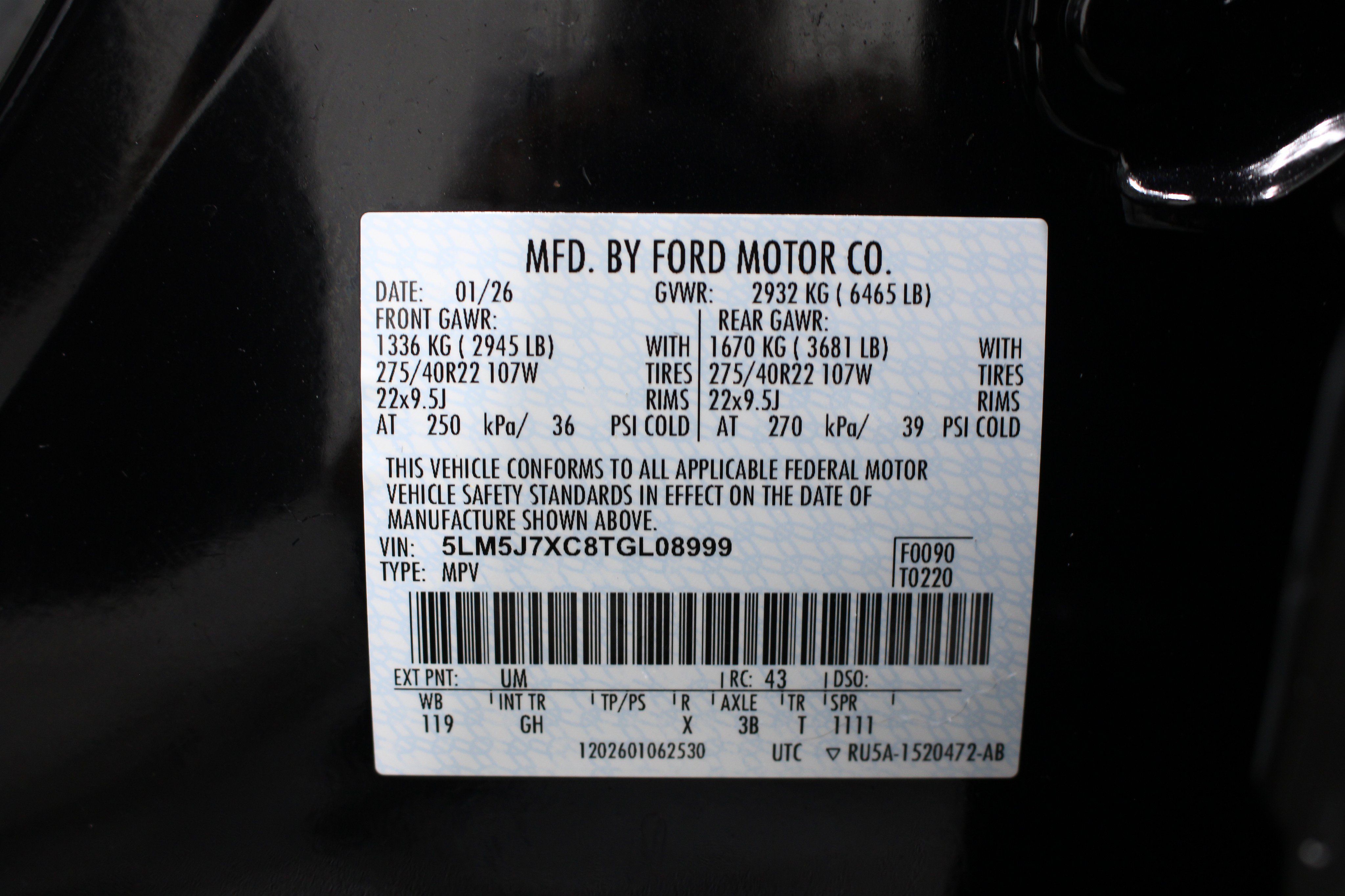 Certified 2026 Lincoln Aviator Reserve AWD/4WD image 43