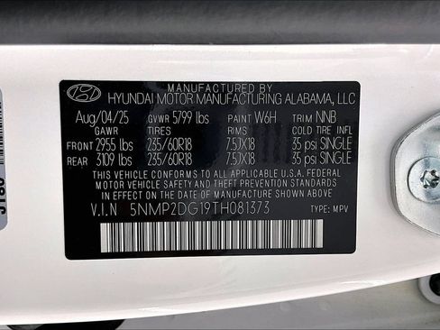Used 2026 Hyundai Santa Fe SEL AWD/4WD image 35