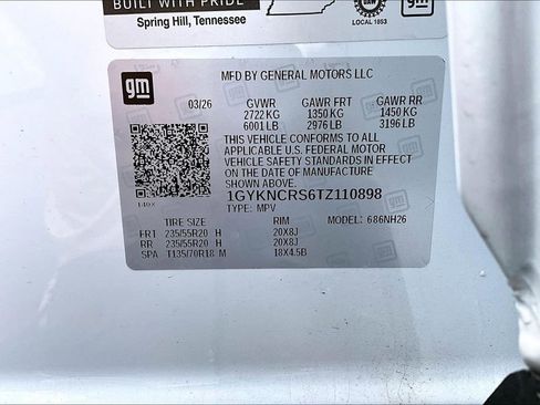 New 2026 Cadillac XT5 Premium Luxury w/ Driver Assist Package FWD image 13