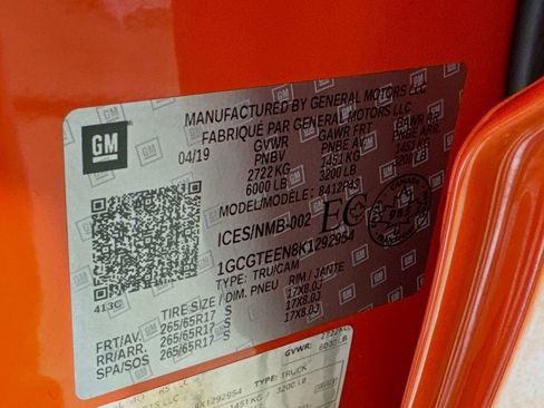 Used 2019 Chevrolet Colorado ZR2 image 29