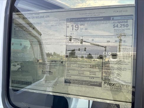 New 2025 Jeep Gladiator Mojave w/ Safety Group image 14