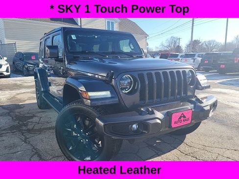 Used 2021 Jeep Wrangler Unlimited Sahara image 1