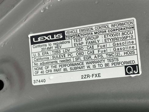 Used 2014 Lexus CT 200h image 30