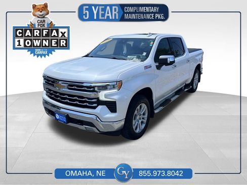 Used 2022 Chevrolet Silverado 1500 LTZ w/ LTZ Premium Package AWD/4WD image 1
