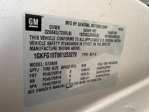 Used 2006 GMC Savana 1500 Passenger RWD image 20