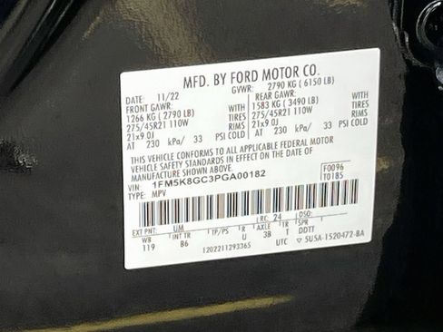 Used 2023 Ford Explorer ST w/ Equipment Group 401A AWD/4WD image 32