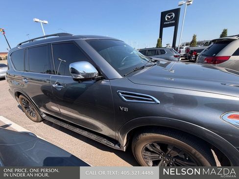 Used 2019 Nissan Armada Platinum w/ Captain's Chairs Package RWD image 5