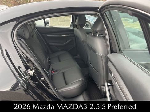 New 2026 MAZDA MAZDA3 2.5 S Sedan w/ Preferred Pkg image 24