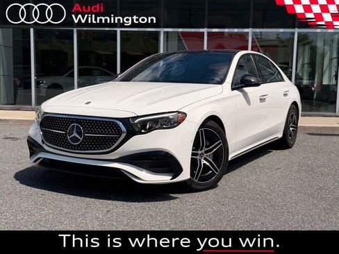 Used 2024 Mercedes-Benz E 350 4MATIC Sedan image 1