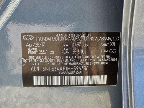 Used 2017 Hyundai Sonata Sport w/ Value Edition Package 02 image 31